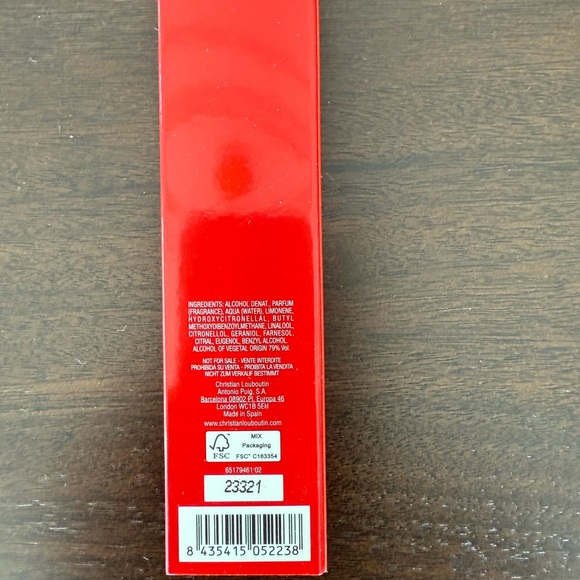 Christian Louboutin Perfume Sample 4ml - Picture 4 of 4